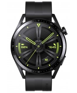 Huawei WATCH GT 3 3,63 cm (1.43") AMOLED 46 mm Digitaalne 466 x 466 pikslit Puutetundlik ekraan Must GPS (satelliit)