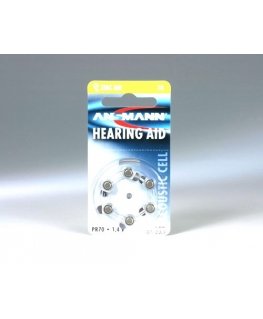 Ansmann Blister 6 X Zinc - Air battery, PR 10 Kertakäyttöinen akku
