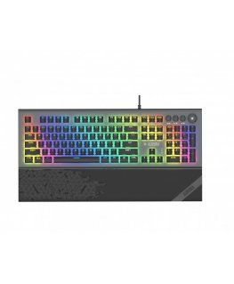 iBox AURORA K-5 клавиатура Игровой USB QWERTY Английский Черный