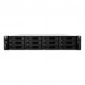 Synology RX1217RP disk array 0 TB Rack (2U) Black, Grey
