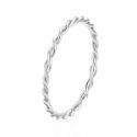 Beneto Minimalist Silver Twisted Ring AGG315L Beneto Minimalist Silver Twisted Ring AGG315L