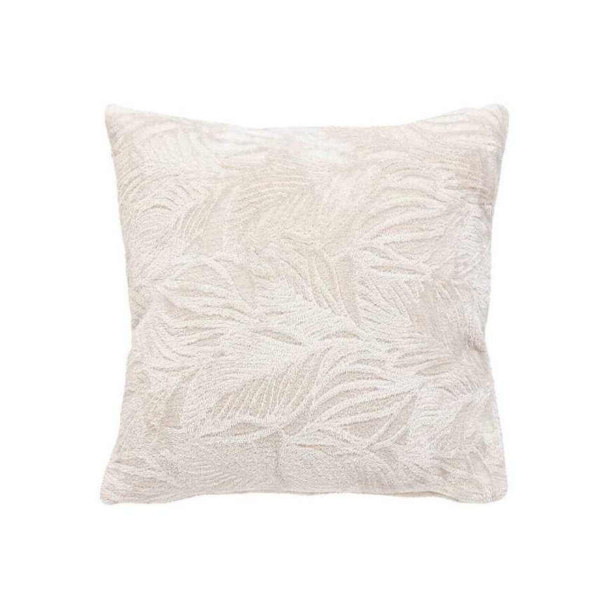 Atmosphera RYO decorative pillow with leaf pattern, 40 x 40 cm