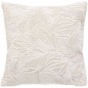 Atmosphera RYO decorative pillow with leaf pattern, 40 x 40 cm Atmosphera RYO decorative pillow with leaf pattern, 40 x 40 cm
