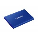 Samsung Portable SSD T7 2 TB USB Veids-C 3.2 Gen 2 (3.1 Gen 2) Zils Samsung Portable SSD T7 2 TB USB Veids-C 3.2 Gen 2 (3.1 Gen 2) Zils
