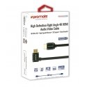Promate PROLINK4K1-500 HDMI kabelis 5 m HDMI Type A (Standard) Melns