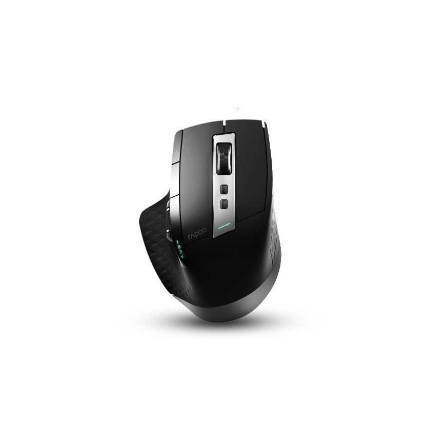 Rapoo MT750S mouse Office Right-hand RF Wireless + Bluetooth Optical 3200 DPI