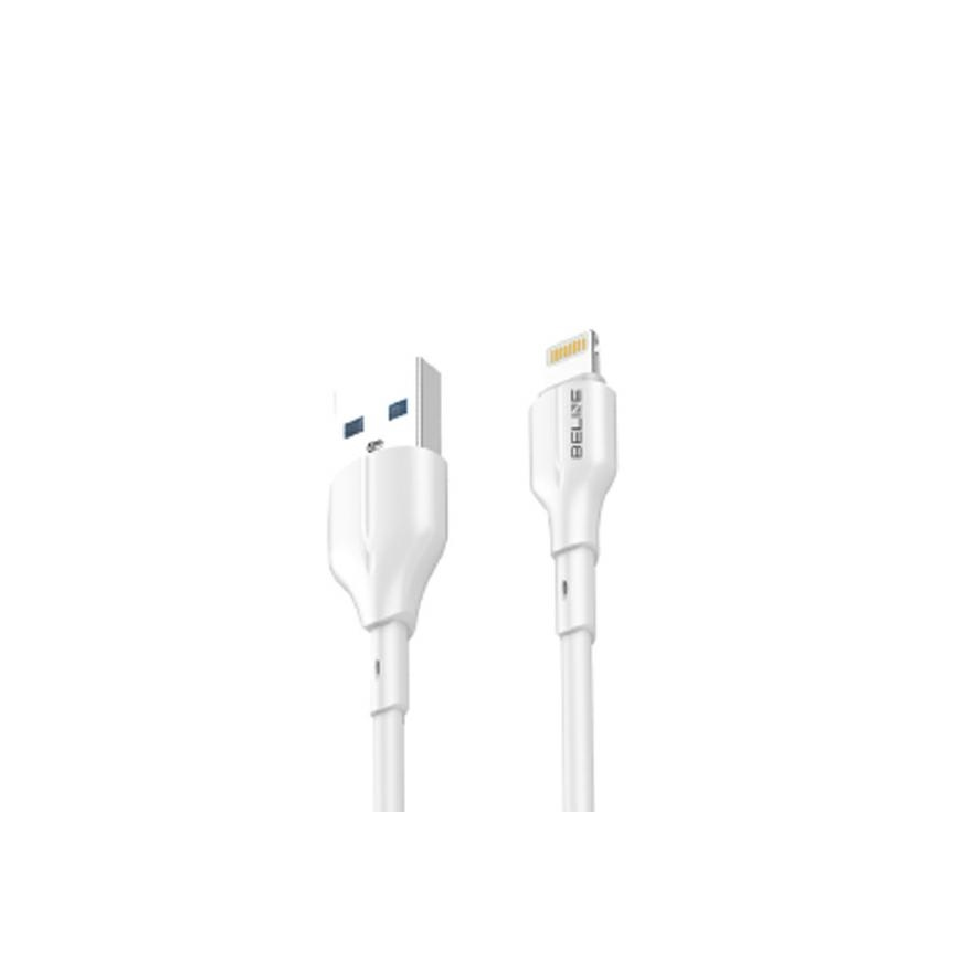 Beline Kabel 25W USB-A|Lightning 1m biały|white BLNCWL01