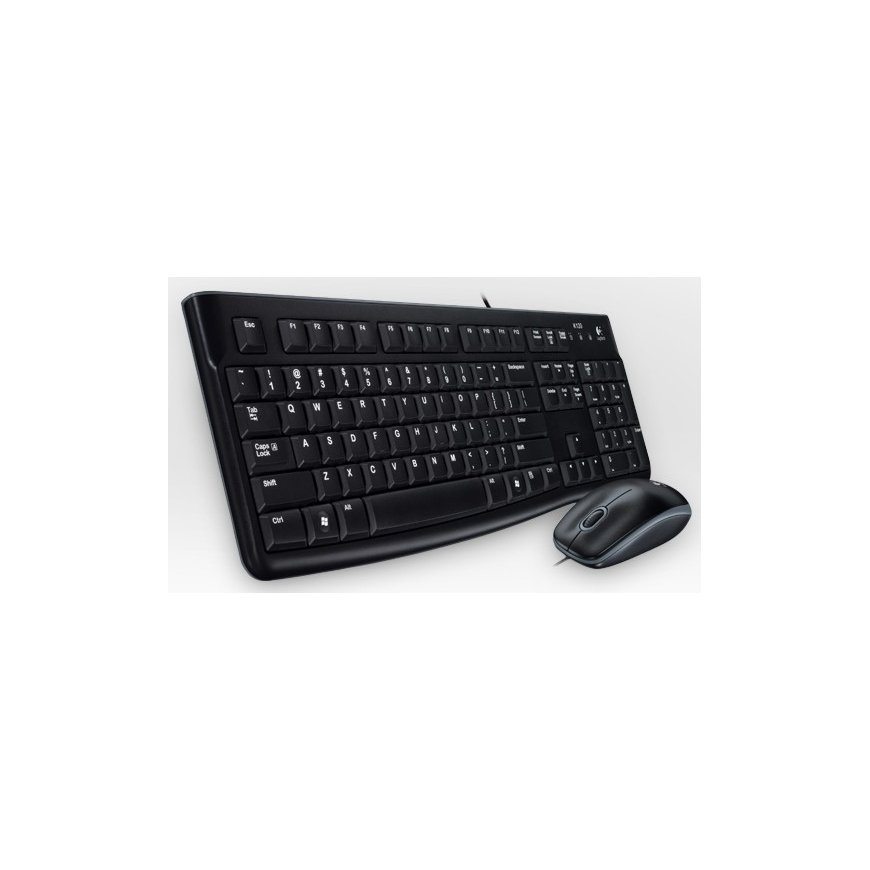 Logitech Desktop MK120 tastatūra Pele iekļauta