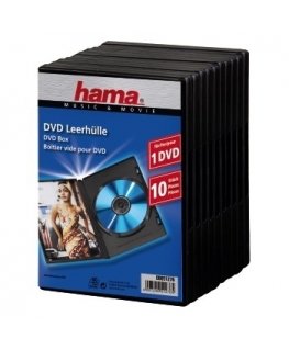 Hama 00051276 optisen levyn kotelo Korurasia 1 levyt musta