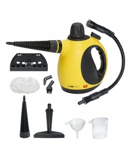 Clatronic DR 3653 Kaasaskantav aurupuhasti 0,25 l 1050 W Must, Kollane