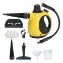 Clatronic DR 3653 Kannettava höyrypesuri 0,25 L 1050 W musta, Keltainen