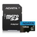 ADATA Premier 128 GB MicroSDXC UHS-I Klasės 10 ADATA Premier 128 GB MicroSDXC UHS-I Klasės 10