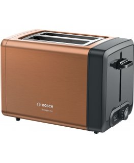Bosch TAT4P429 toaster 2 slice(s) 970 W Black, Brown
