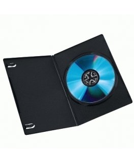 Hama DVD Slim Box 10, Black 1 диск (ов) Черный