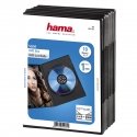 Hama DVD Slim Box 10, Black 1 diski Melns Hama DVD Slim Box 10, Black 1 diski Melns