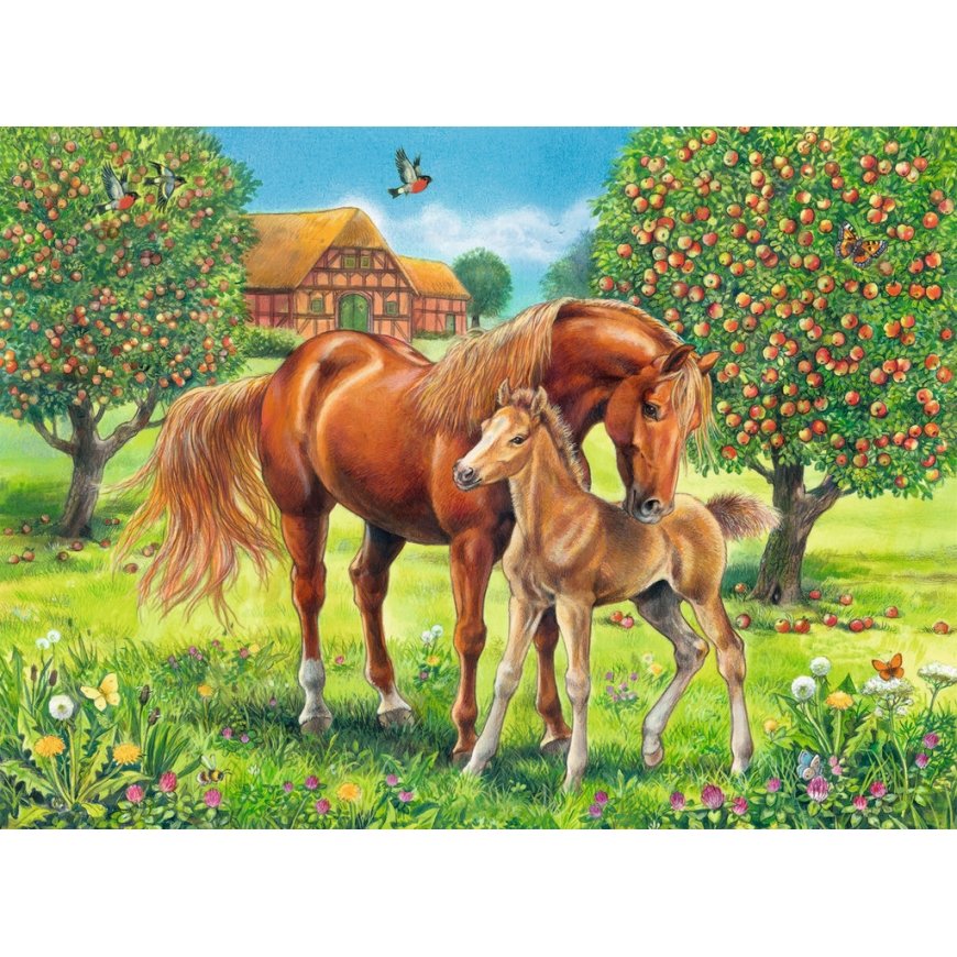 Ravensburger 4005556105779 Puzle 100 pcs Dzīvnieki – 2