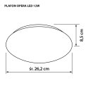 Activejet AJE-OPERA 12W laevalgusti Mittevahetatav(ad) pirn(id) LED G