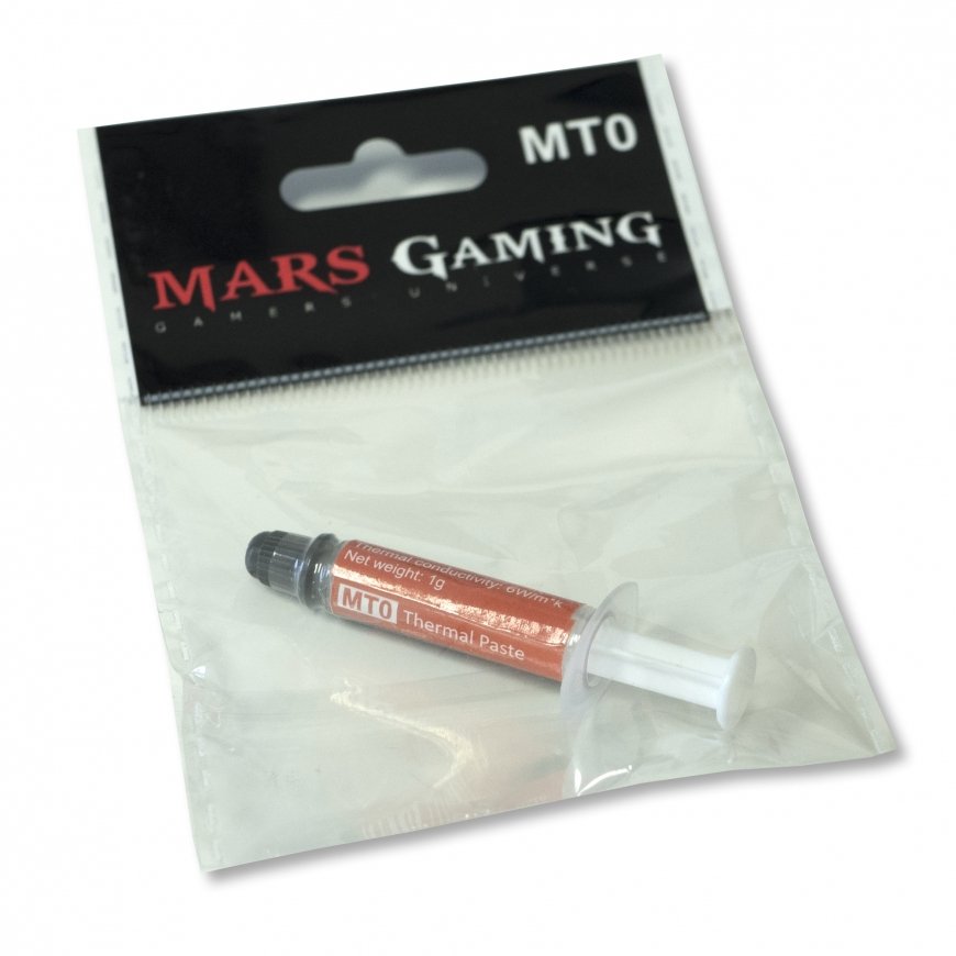 Mars Gaming MT0 PC Thermal Paste 1g 6W Temperature 30-280º Maximum Security – 4