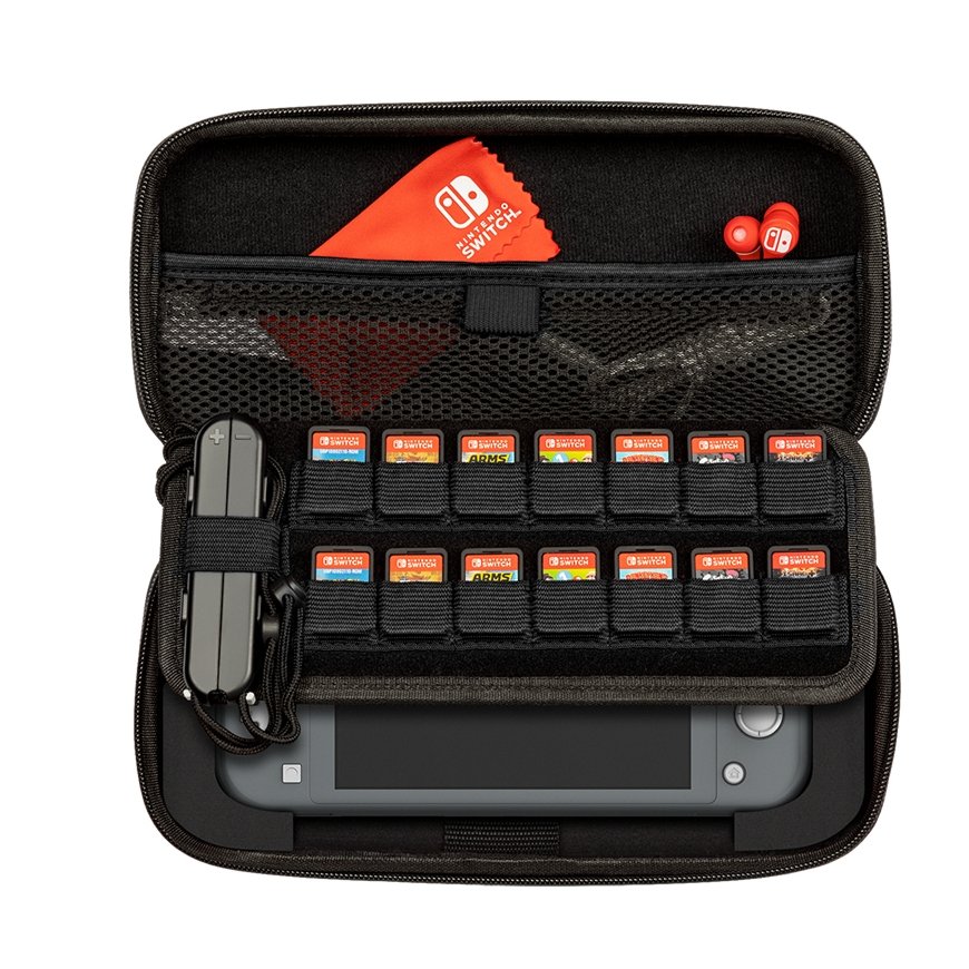 PDP 500-152-EU kaasaskantava mängukonsooli ümbris Hardshell ümbris Nintendo Must, Hall, Punane – 3