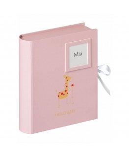 Walther Design Baby Animal Storage box Rectangular Pink
