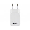 Sandberg 440-57 mobiilseadme laadija MP4, Nutitelefon, Tahvel Must, Valge Vahelduvvool, USB Hoonesis Sandberg 440-57 mobiilseadme laadija MP4, Nutitelefon, Tahvel Must, Valge Vahelduvvool, USB Hoonesis