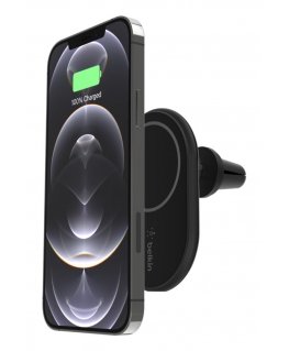Belkin WIC004BTBK зарядное устройство для мобильных устройств Смартфон Черный USB Беспроводная зарядка Авто