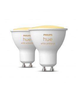 Philips Hue White ambience GU10 – smart spotlight – (2-pack)