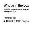 HP 205A alkuperäinen musta LaserJet-värikasetti HP 205A alkuperäinen musta LaserJet-värikasetti