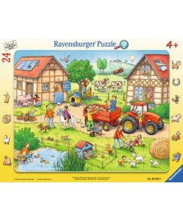 Ravensburger 00.006.582 Kuviopalapeli 24 kpl Maatila