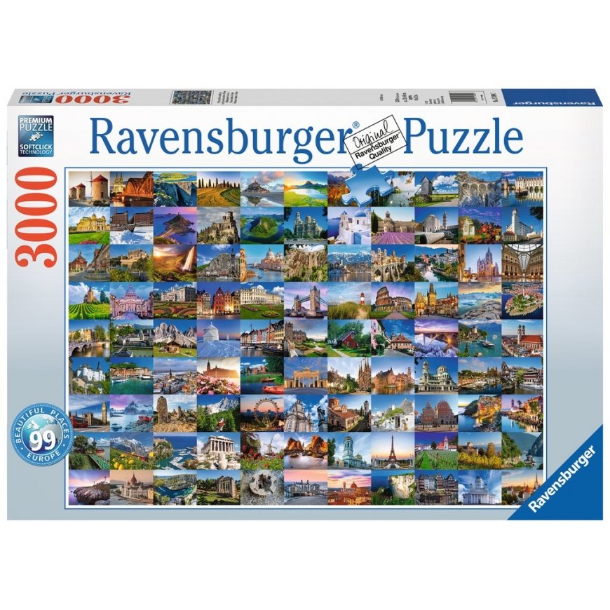 Ravensburger 99 Beautiful Places in Europe