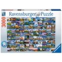 Ravensburger 99 Beautiful Places in Europe Klucīšu puzle 3000 pcs Pilsēta