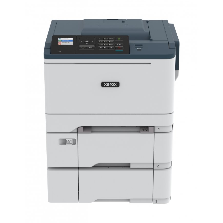 Xerox C310 A4 33ppm Wireless Duplex Printer PS3 PCL5e/6 2 Trays Total 251 Sheets – 5