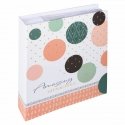 Walther ME-487-R photo album Coral 200 sheets 13 x 18 Perfect binding