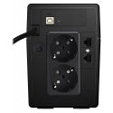 PowerWalker VI 650 LCD uninterruptible power supply (UPS) 0.65 kVA 360 W 2 AC outlet(s) PowerWalker VI 650 LCD uninterruptible power supply (UPS) 0.65 kVA 360 W 2 AC outlet(s)