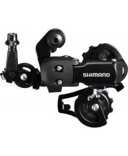 Shimano Tourney RD-FT35 -takavaihtaja, 6/7-v, adapterilla, lyhyt häkki
