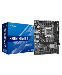 Asrock H610M-HDV/M.2 Intel H610 LGA 1700 „micro ATX“