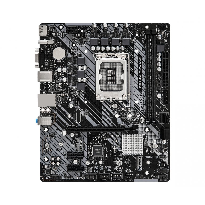 Asrock H610M-HDV/M.2 Intel H610 LGA 1700 Микро ATX – 2