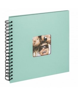 Walther Fun photo album Mint colour 40 sheets Spiral binding