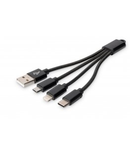 Digitus 3-in-1 charging cable