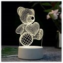EXTRALINK HOME LAMPKA NOCNA MIŚ SERCE 3D ILUZJA OPTYCZNA DO SYPIALNI USB EXTRALINK HOME LAMPKA NOCNA MIŚ SERCE 3D ILUZJA OPTYCZNA DO SYPIALNI USB