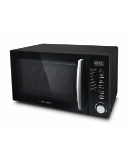 Esperanza COCINERO musta Yhdistelmämikroaaltouuni Pöytämalli 20 L 1200 W