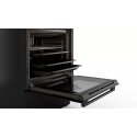 Bosch Serie 4 HKN31A060U cooker Freestanding cooker Electric Zone induction hob Black