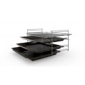 Bosch Serie 4 HKN31A060U cooker Freestanding cooker Electric Zone induction hob Black