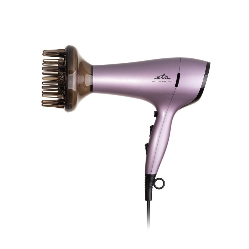 Eta Rosalia matu žāvētājs 2200 W Melns, Lillā – 4