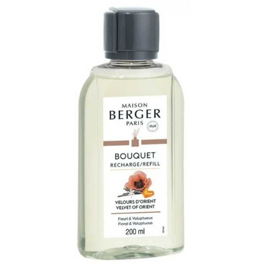 Maison Berger Paris "Velvet of Orient" diffuser refill (Bouquet Recharge/Refill) 200 ml – 2