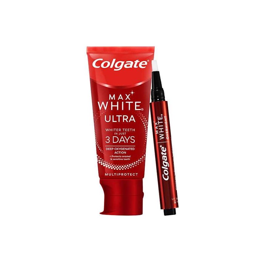 Colgate Whitening -hammashoitosetti Max White hampaiden valkaisuun – 2