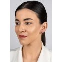 Brilio Silver Playful silver earrings Butterfly with zircons EA1115WP Brilio Silver Playful silver earrings Butterfly with zircons EA1115WP