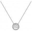 Brilio Silver Brilio Silver Fashion silver necklace tree of life NCL28W Brilio Silver Brilio Silver Fashion silver necklace tree of life NCL28W