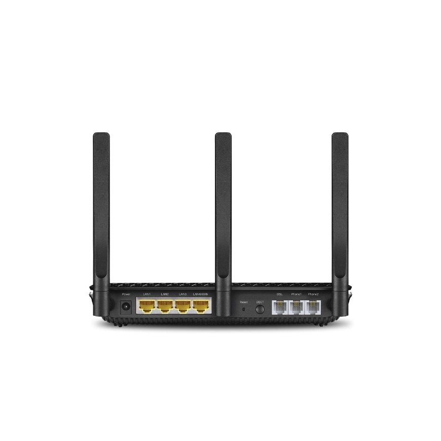 TP-Link Archer VR2100v wireless router Gigabit Ethernet Dual-band (2.4 GHz / 5 GHz) Black – 2
