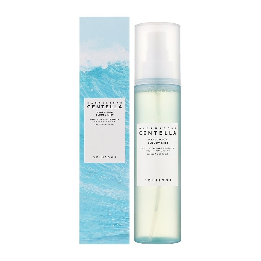 SKIN1004 Hydrating facial mist Madagascar Centella (Hyalu-Cica Cloudy Mist), 120 ml